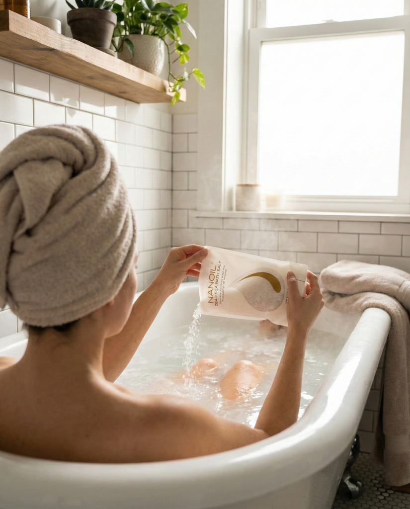 nanoil Badsalt från Döda havet