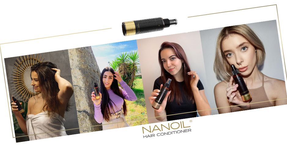 Nanoil hårbalsam med flytande silke